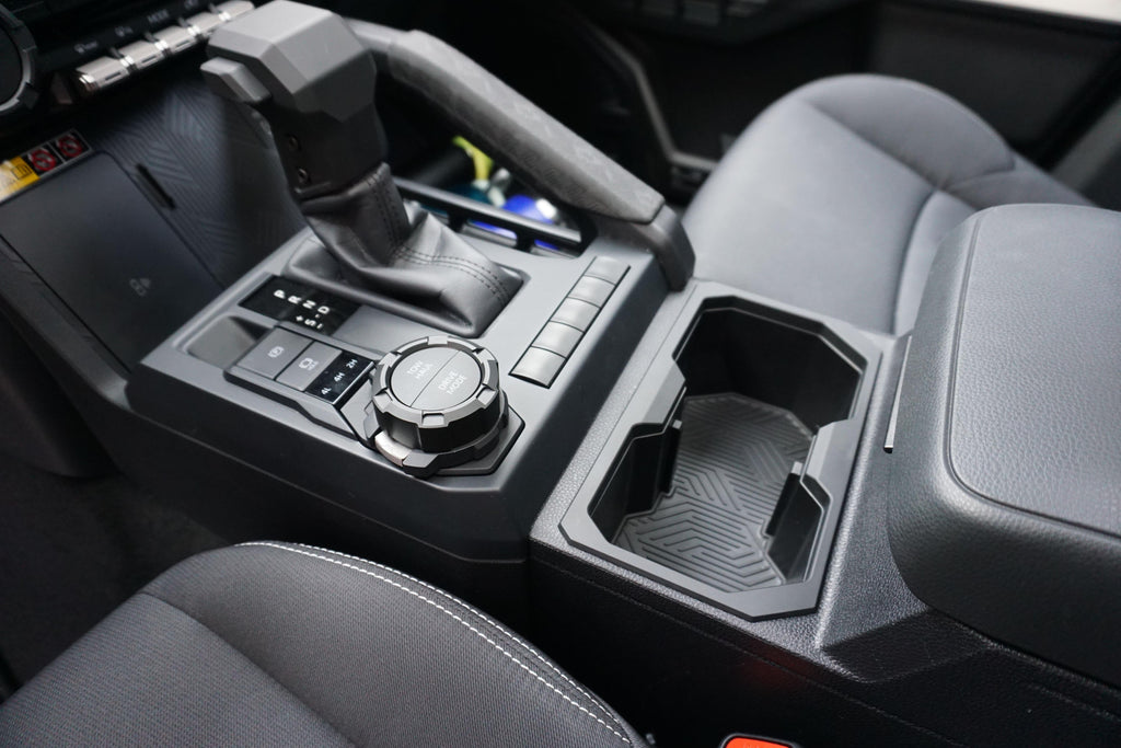 Oversize Cup Holder (2024+ Tacoma) - BLACK