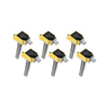 Ignition Coil - SuperCoil - 2016 Ford EcoBoost 2.7L V6 - Yellow - 6-Pack - brand SuperCoil feature advanced bobbin technology