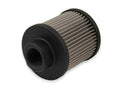 Replacement Filter for CT100ERL with -12 AN Female Port with O-ring.  Stainless Steel Mesh Filter & Black Anodized Finish on Billet Aluminum Base & Top