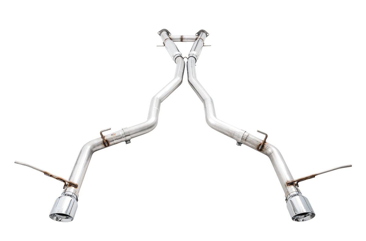 AWE Track Edition Exhaust for Jeep Grand Cherokee SRT - Chrome Silver Tips