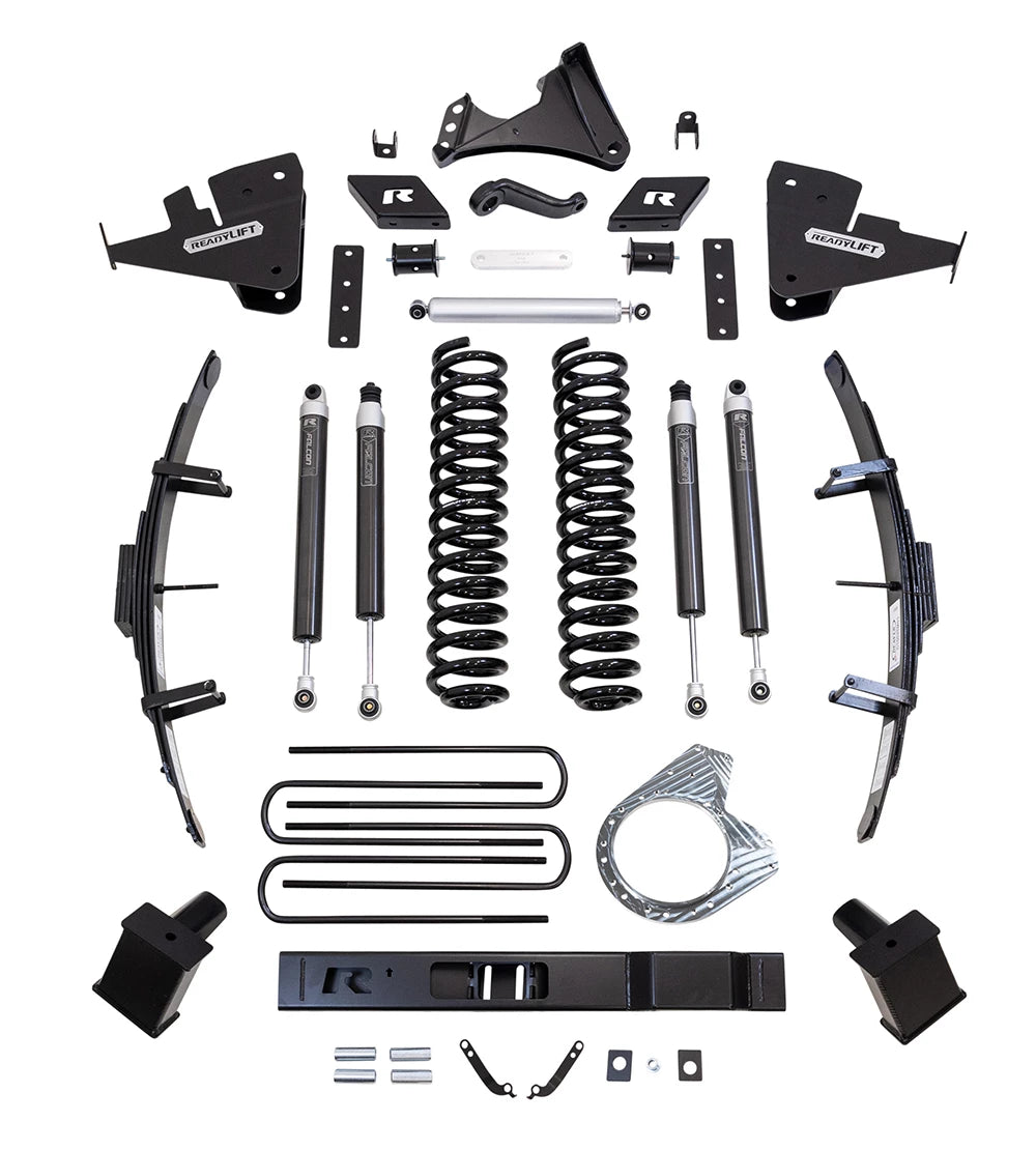 8.5" Lift Kit W/ Falcon Shocks - Ford Super Duty Diesel F250/F-350 4WD 2017-2022