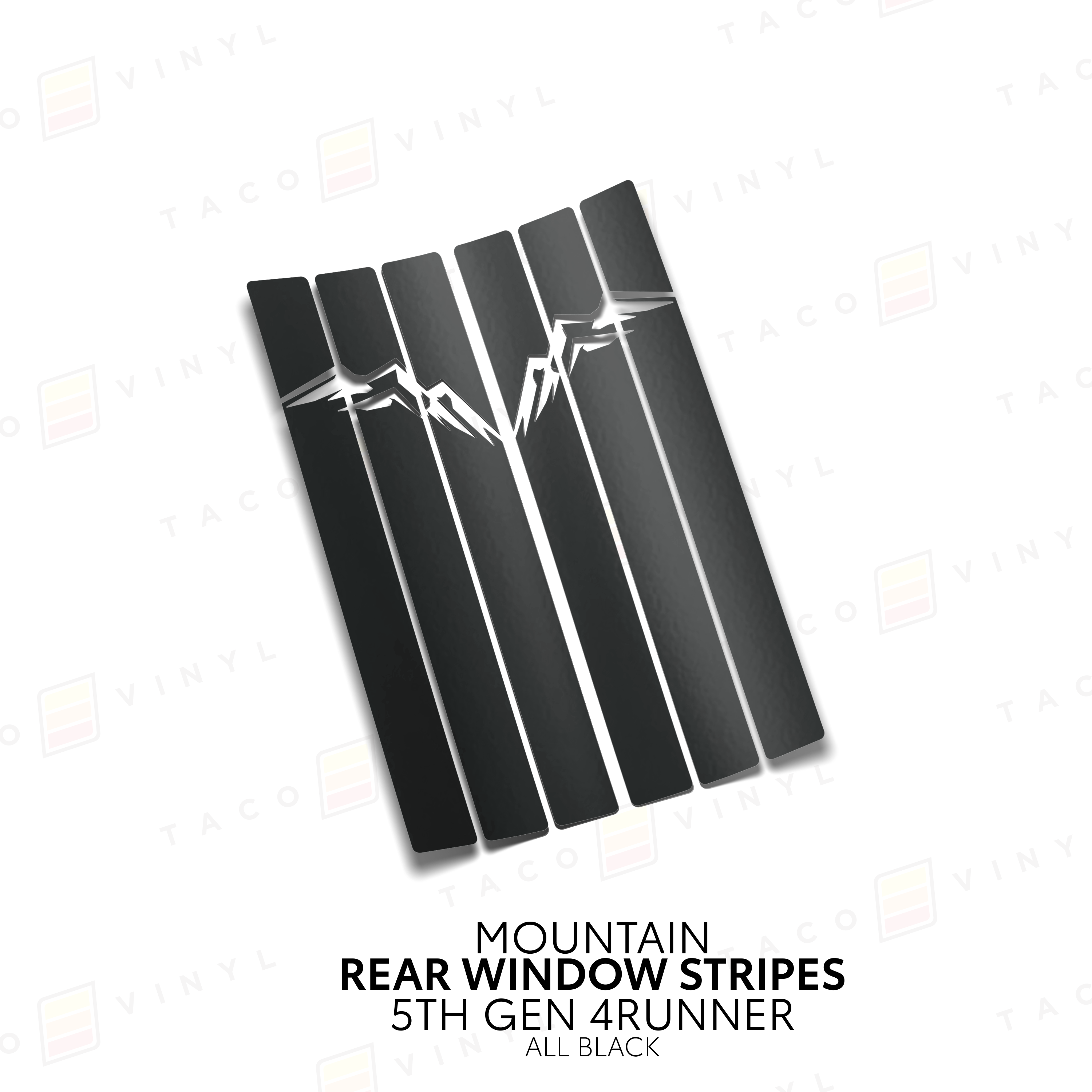 4Runner Rear Window Stripes