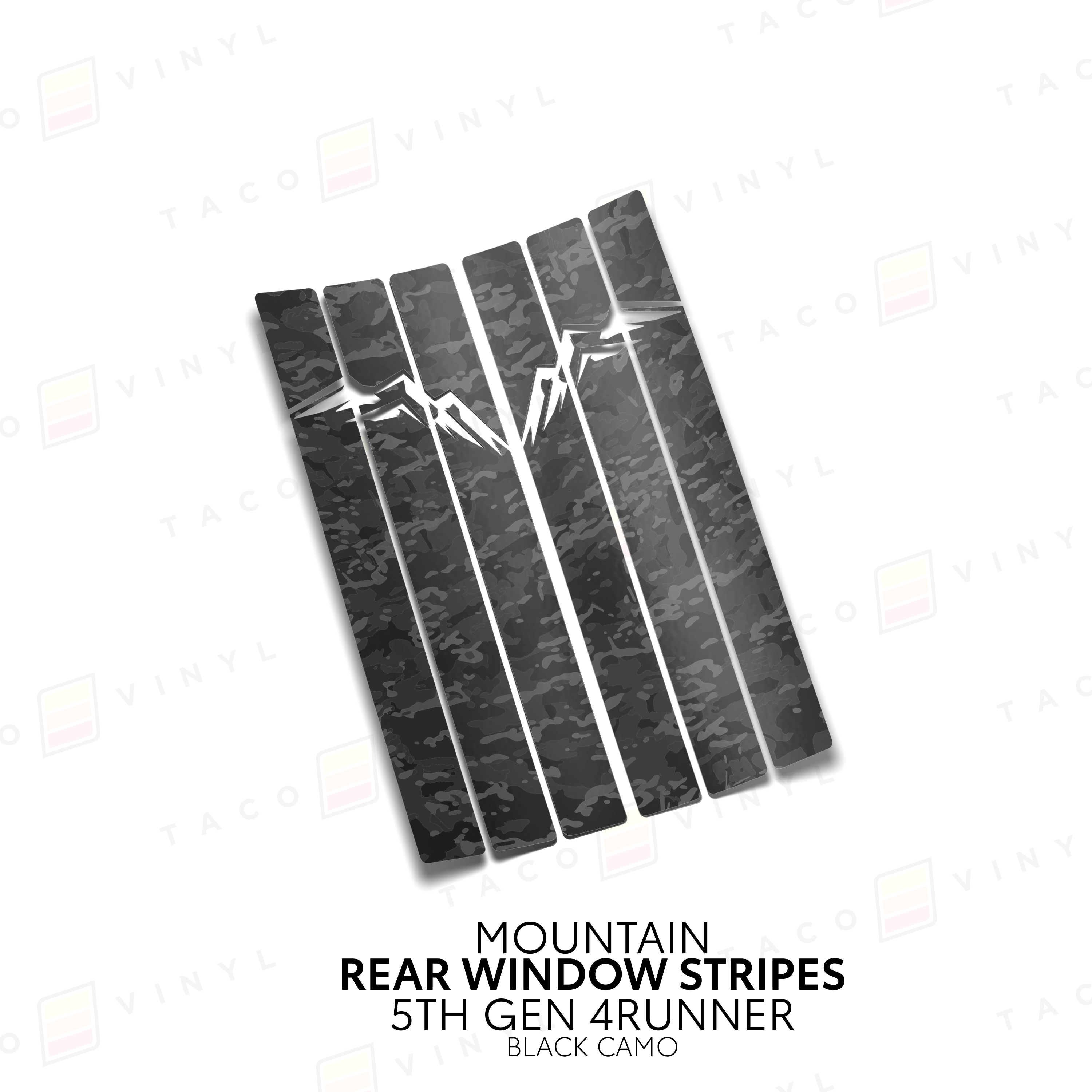 4Runner Rear Window Stripes
