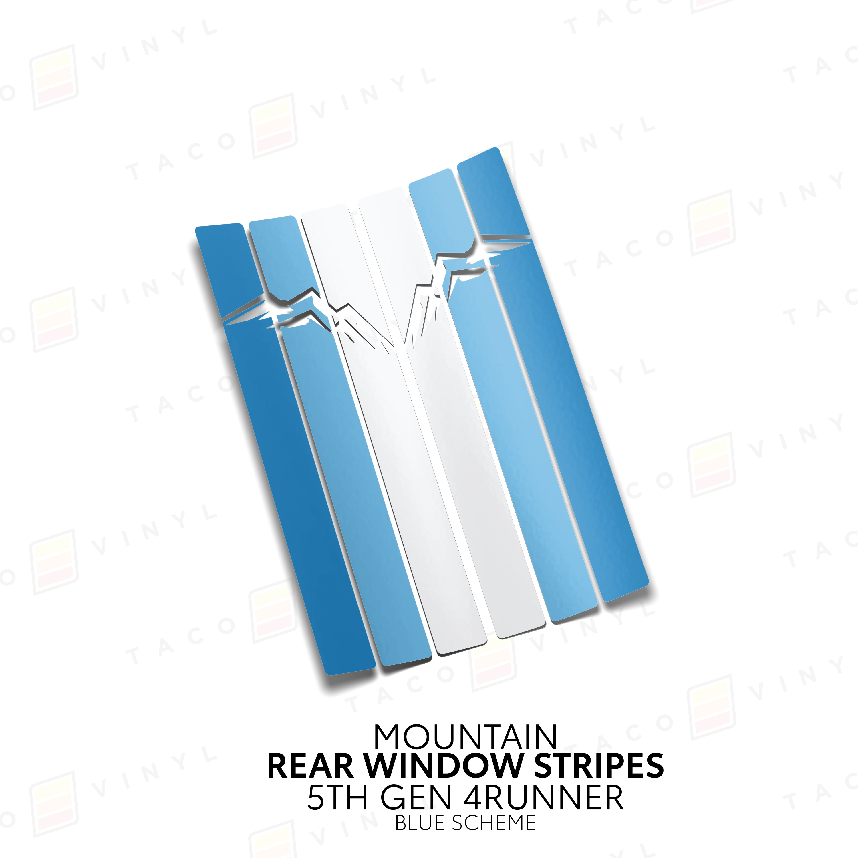 4Runner Rear Window Stripes