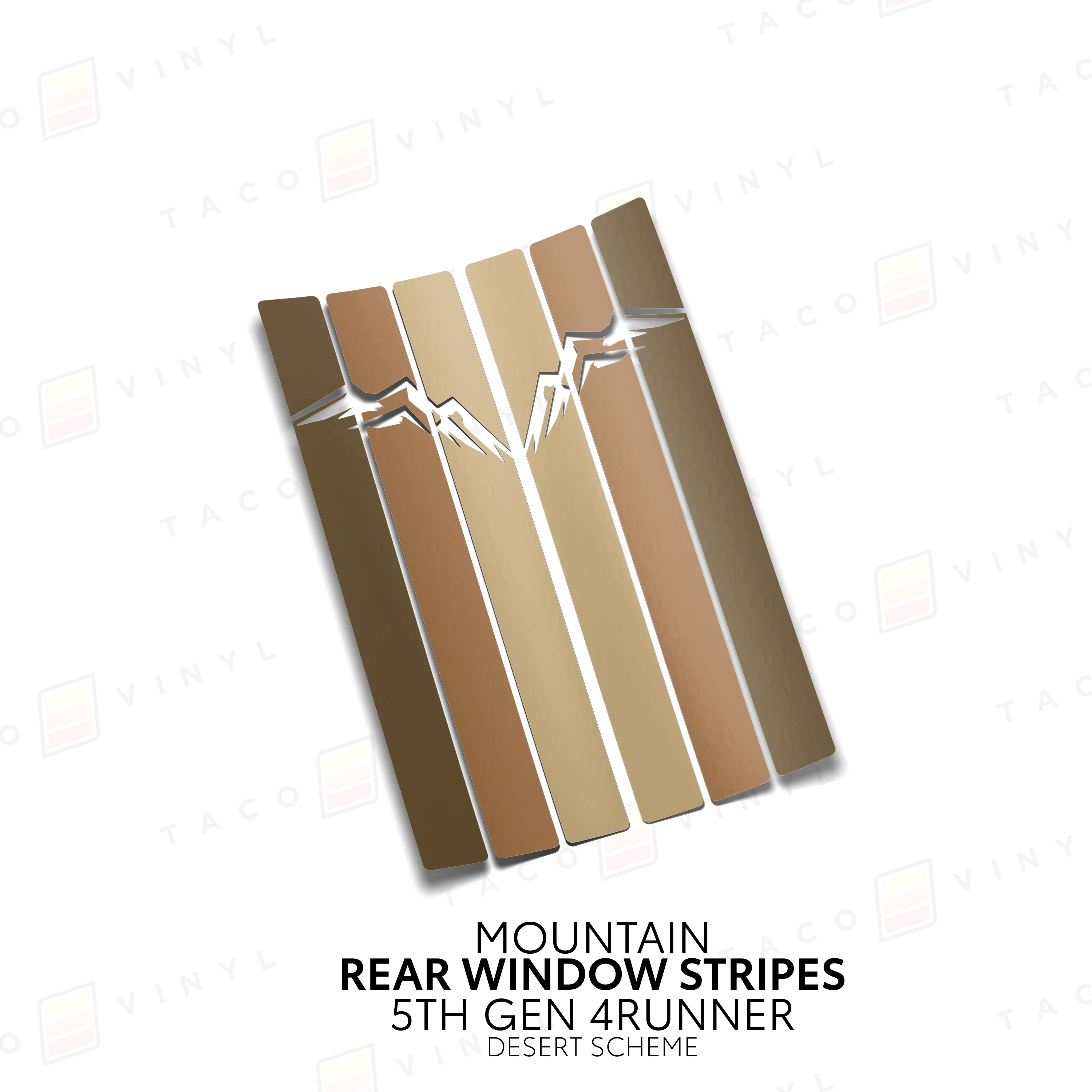4Runner Rear Window Stripes