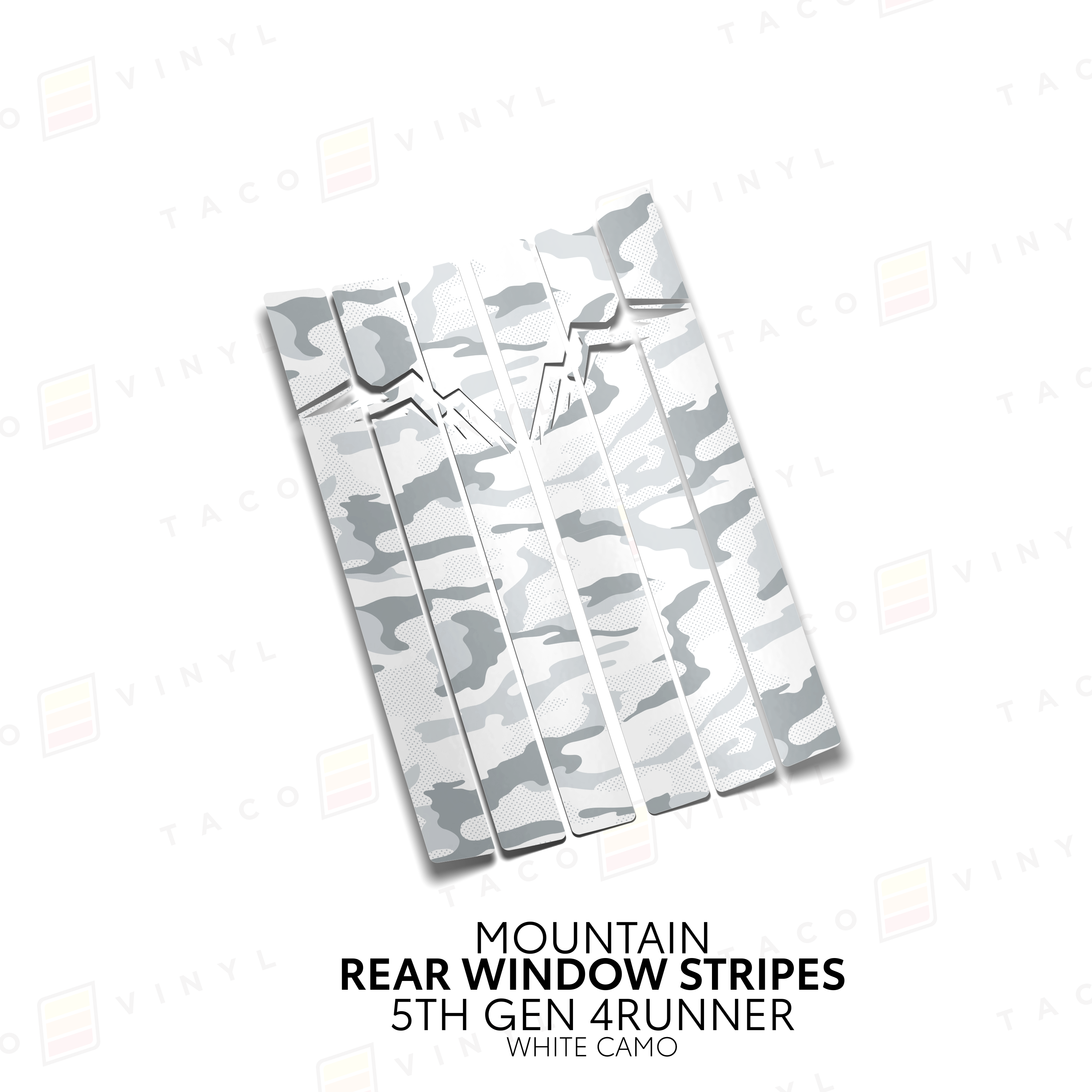 4Runner Rear Window Stripes