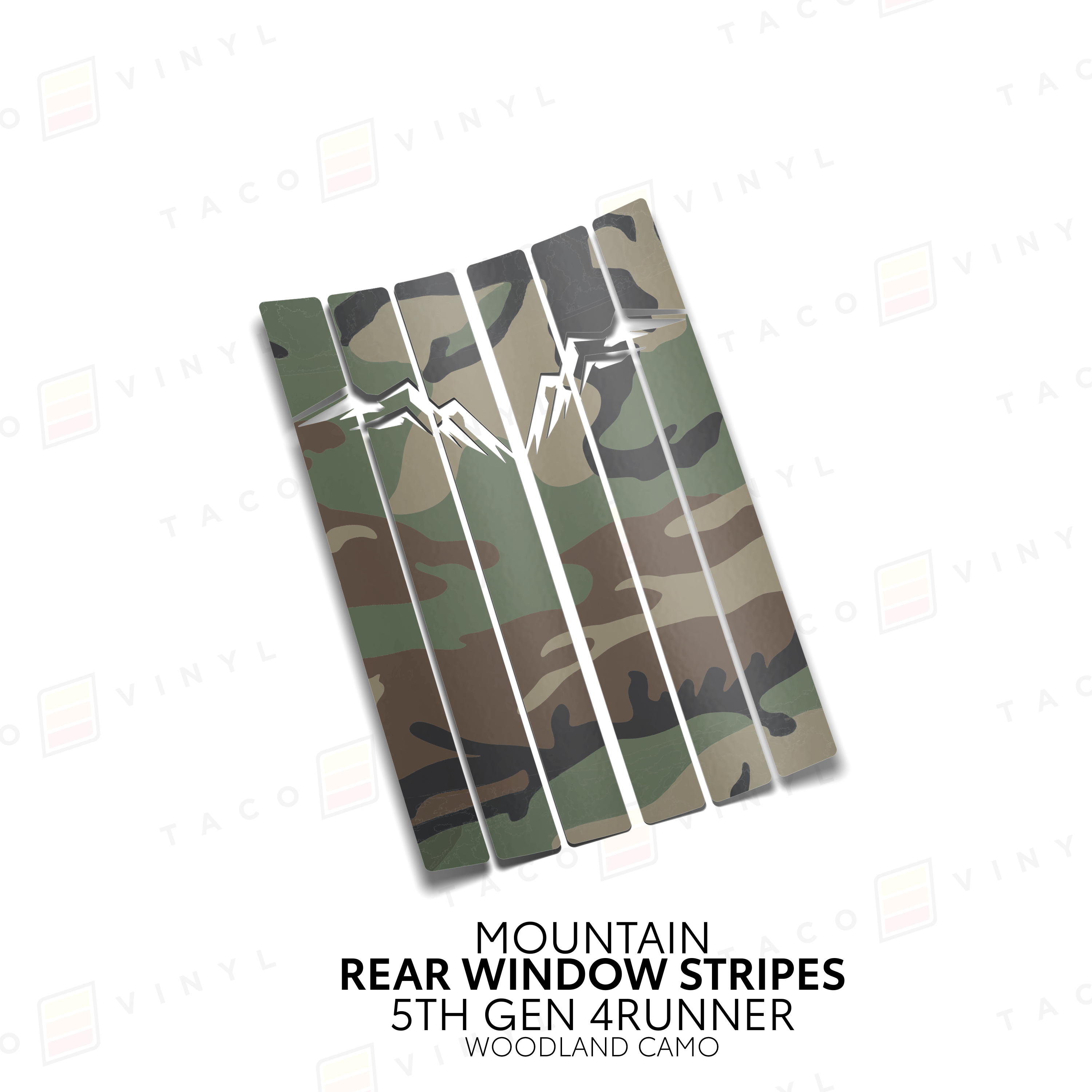 4Runner Rear Window Stripes