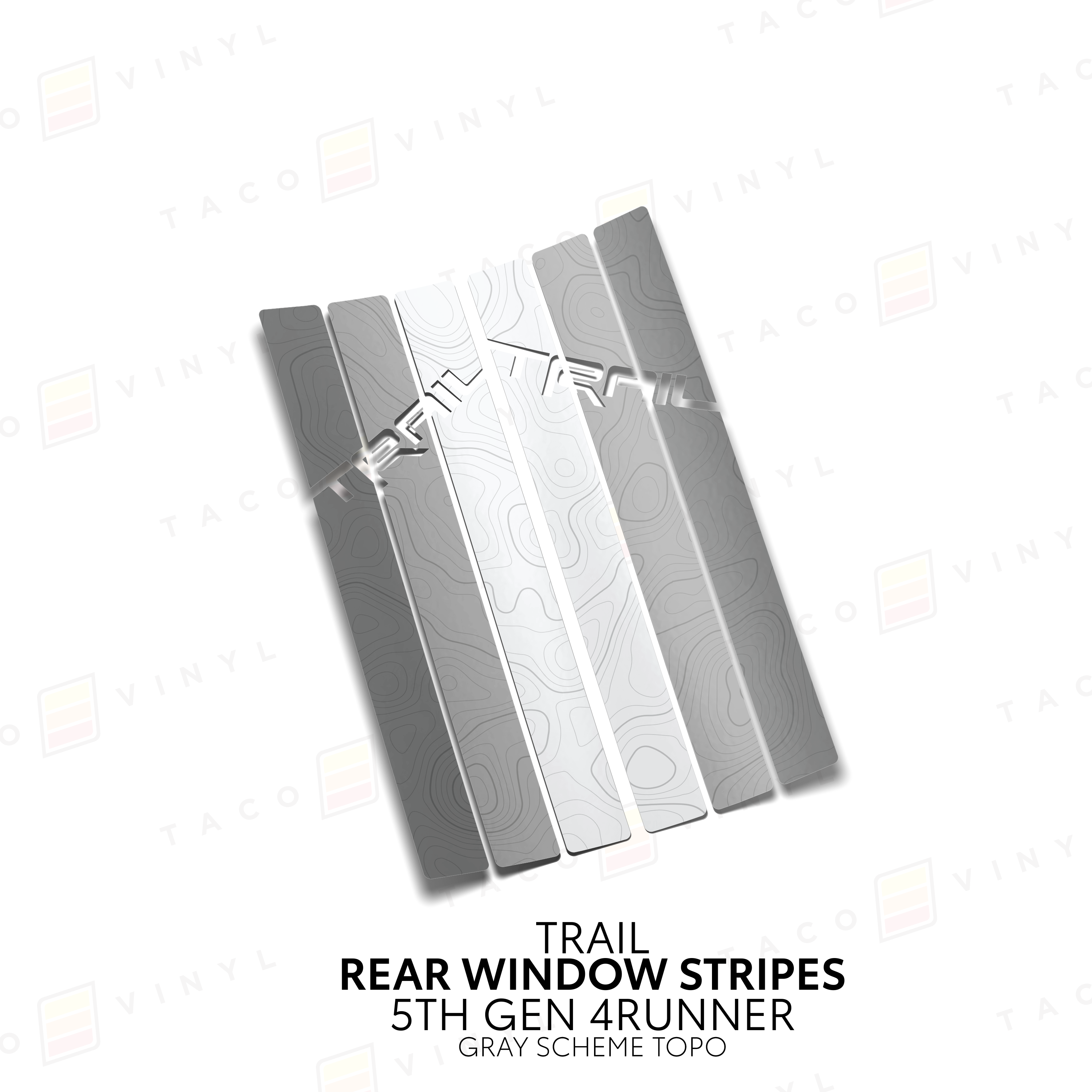 4Runner Rear Window Stripes