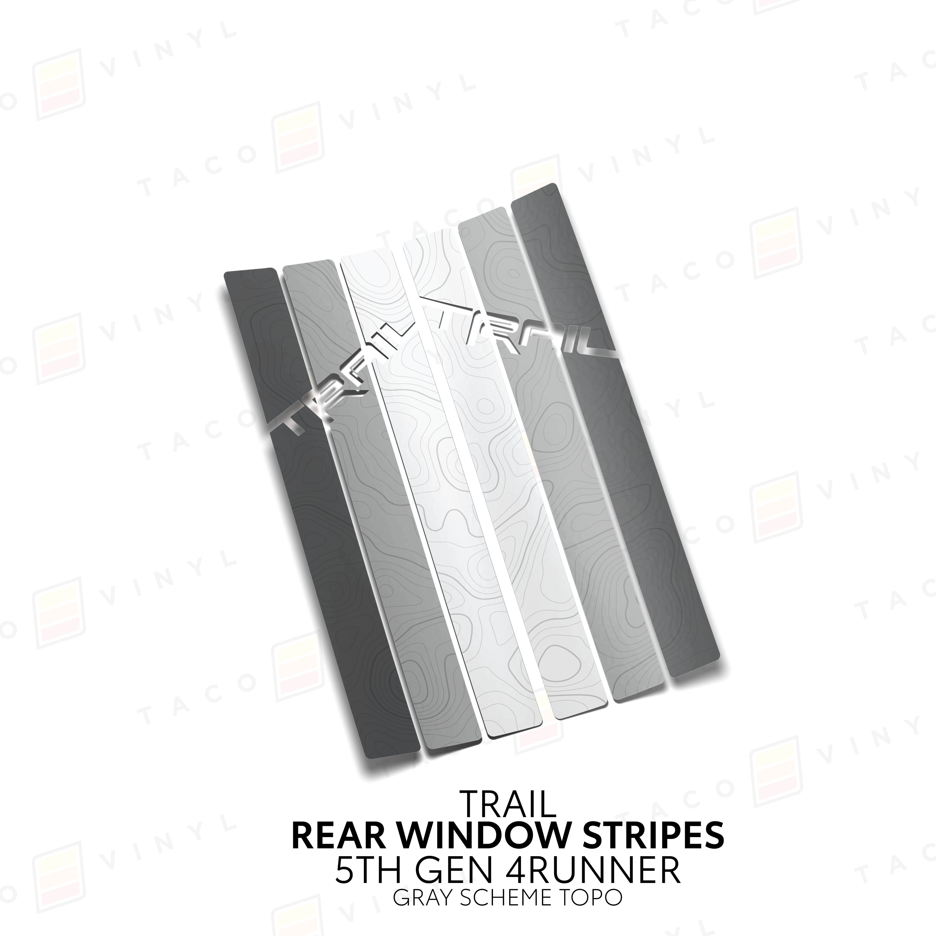 4Runner Rear Window Stripes