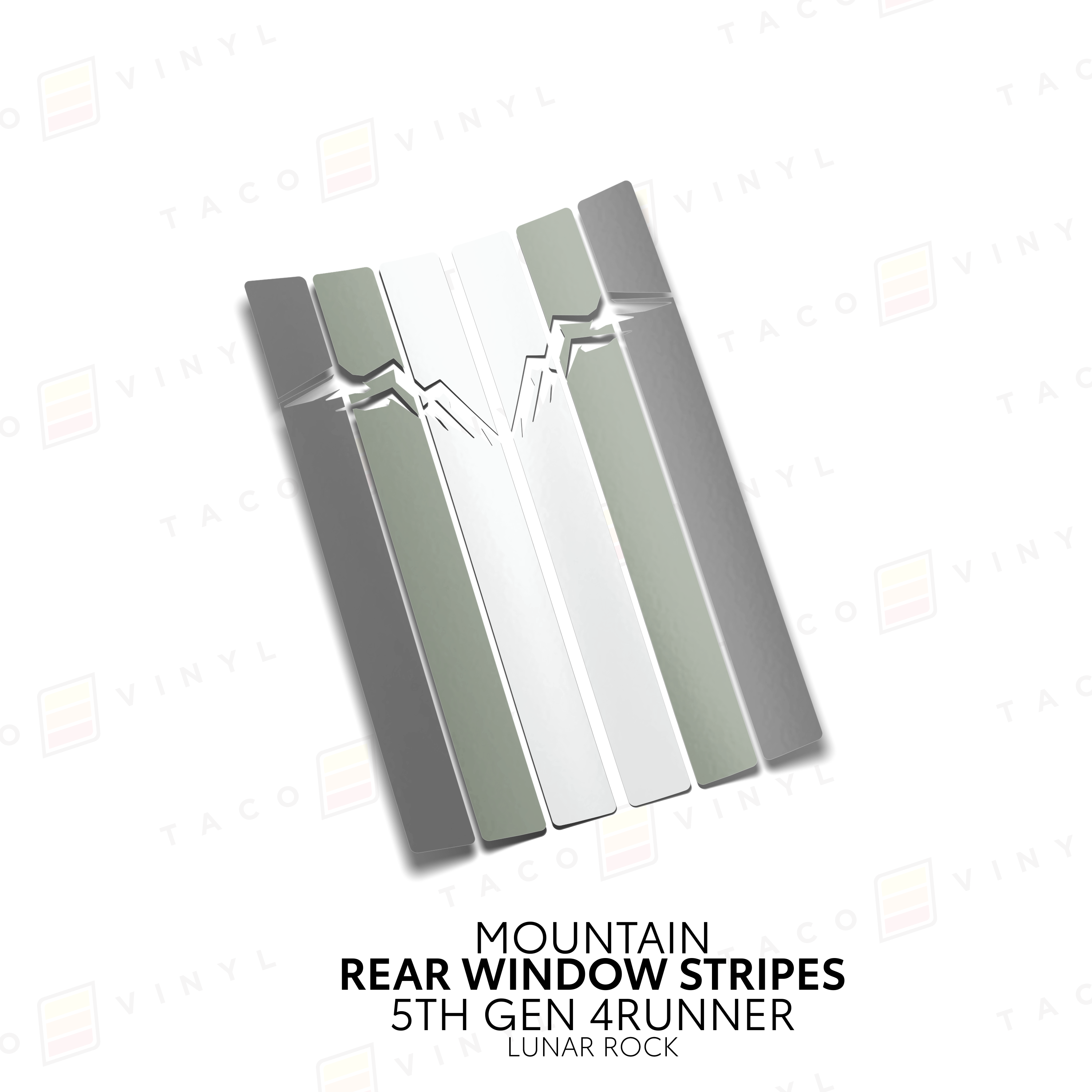 4Runner Rear Window Stripes