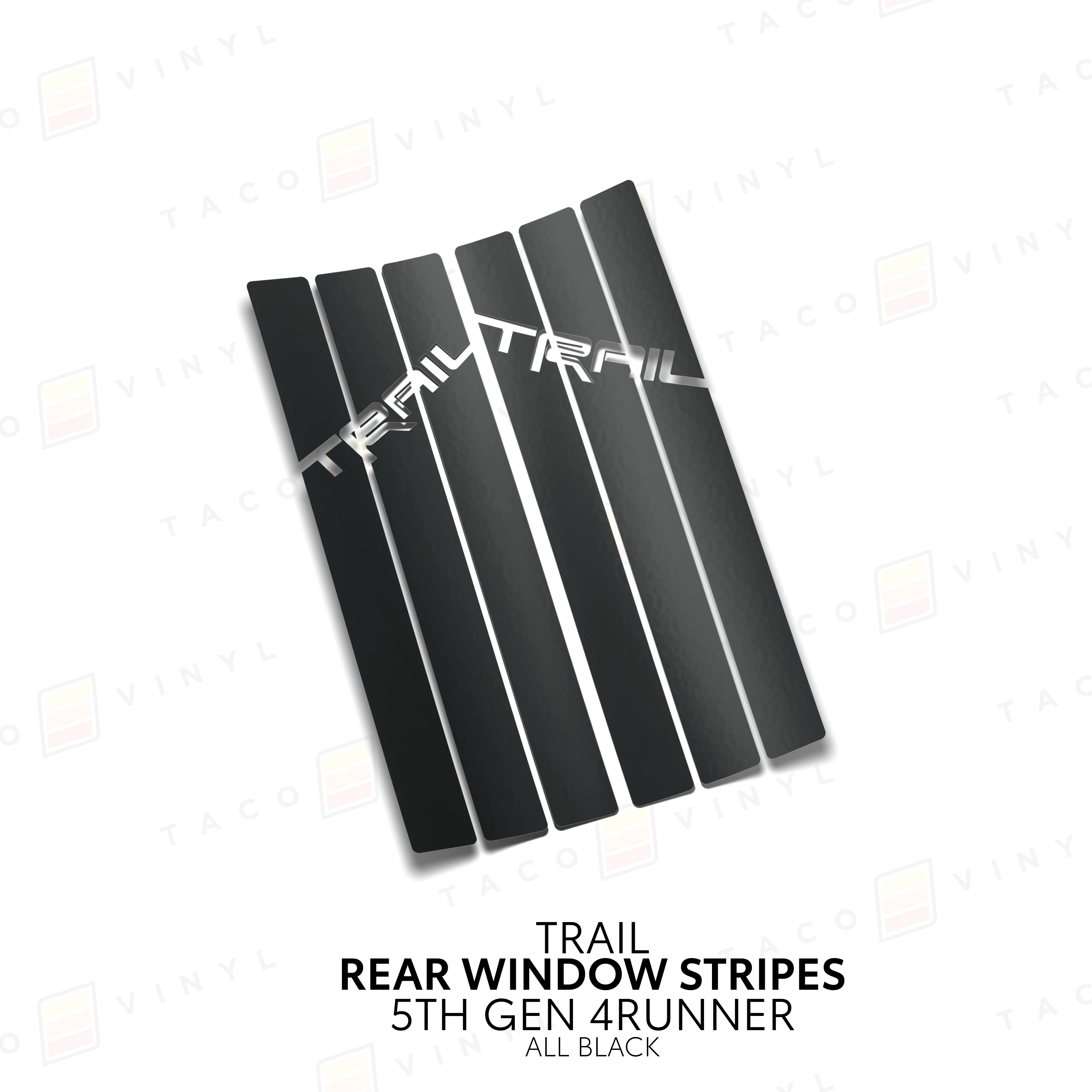 4Runner Rear Window Stripes