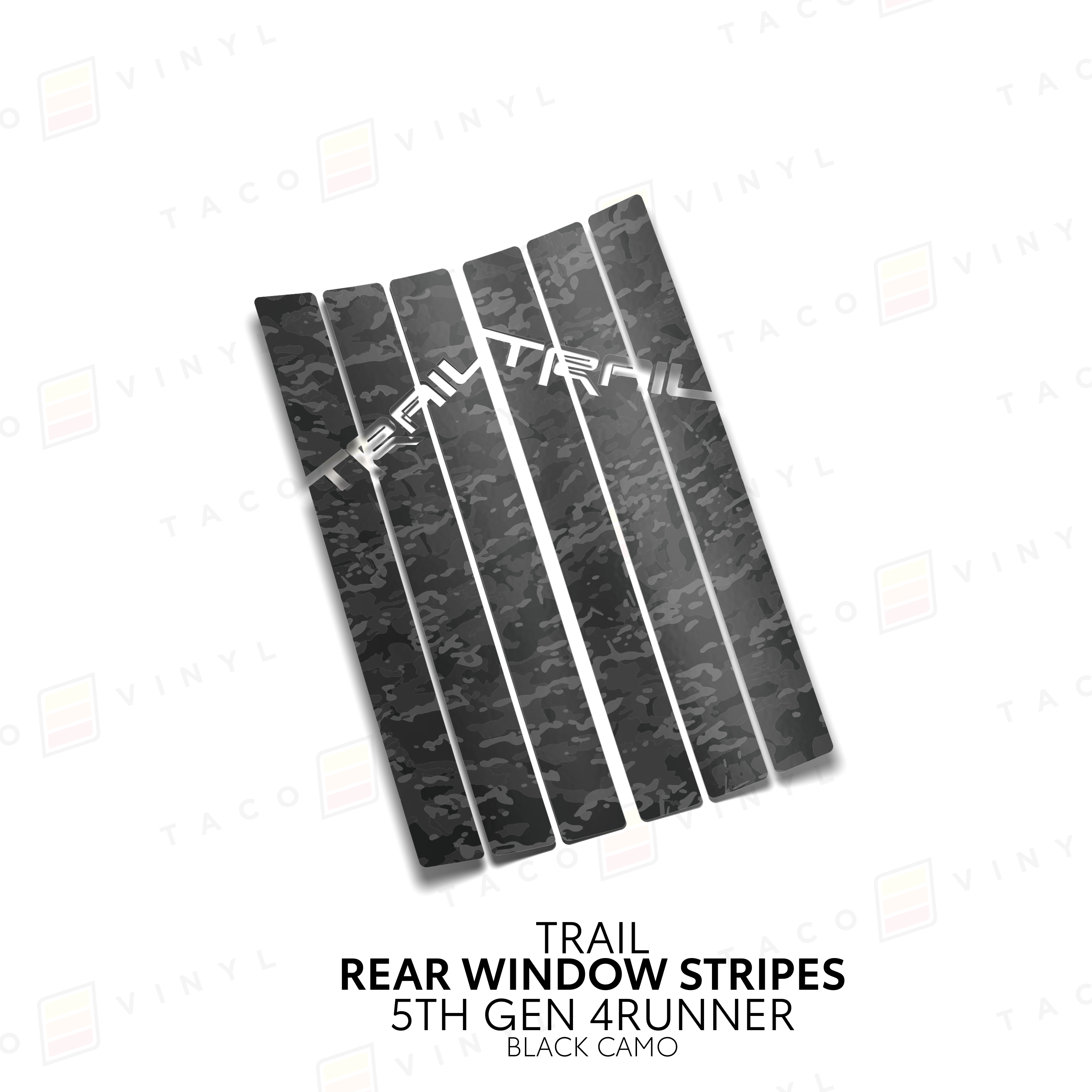 4Runner Rear Window Stripes