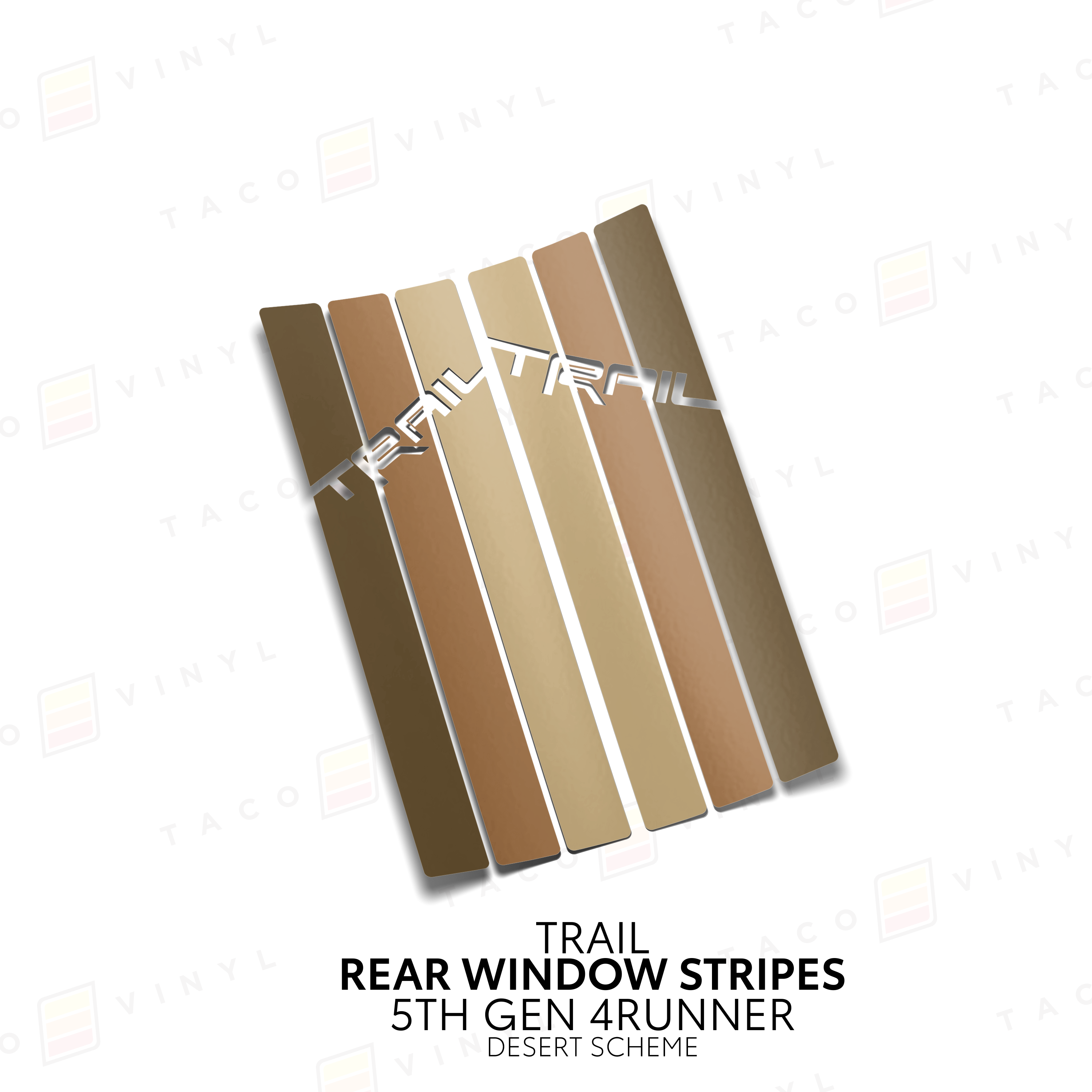 4Runner Rear Window Stripes