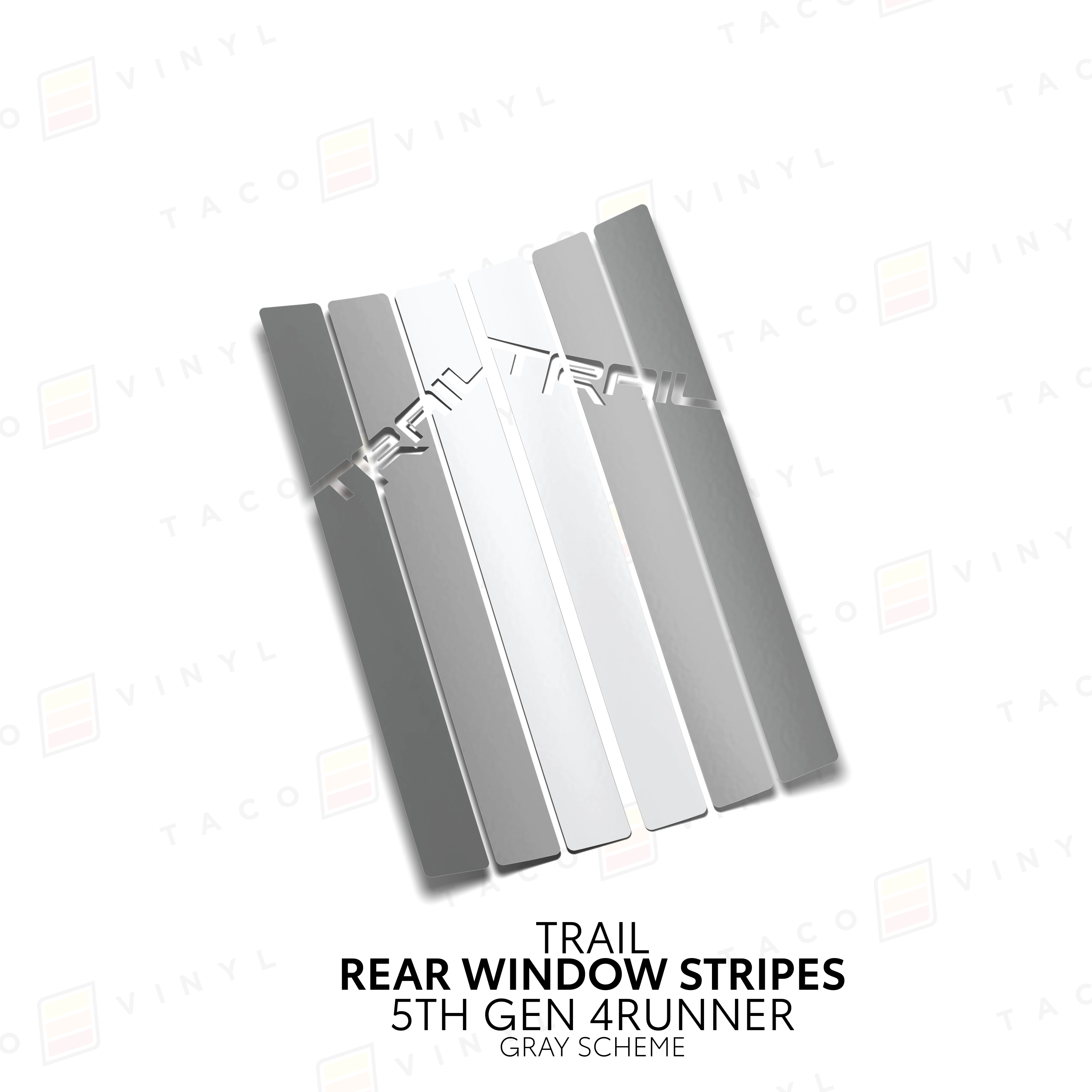 4Runner Rear Window Stripes