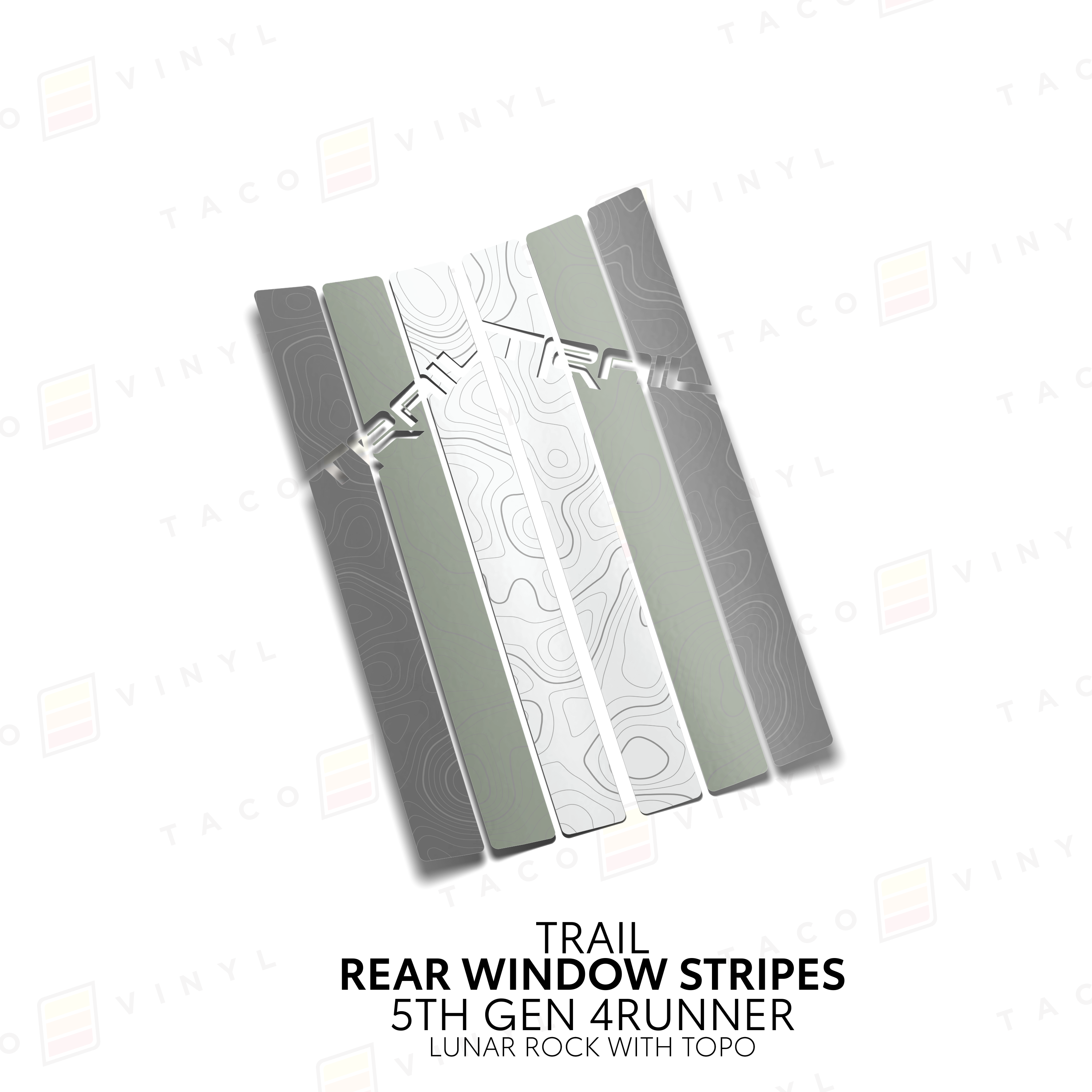 4Runner Rear Window Stripes