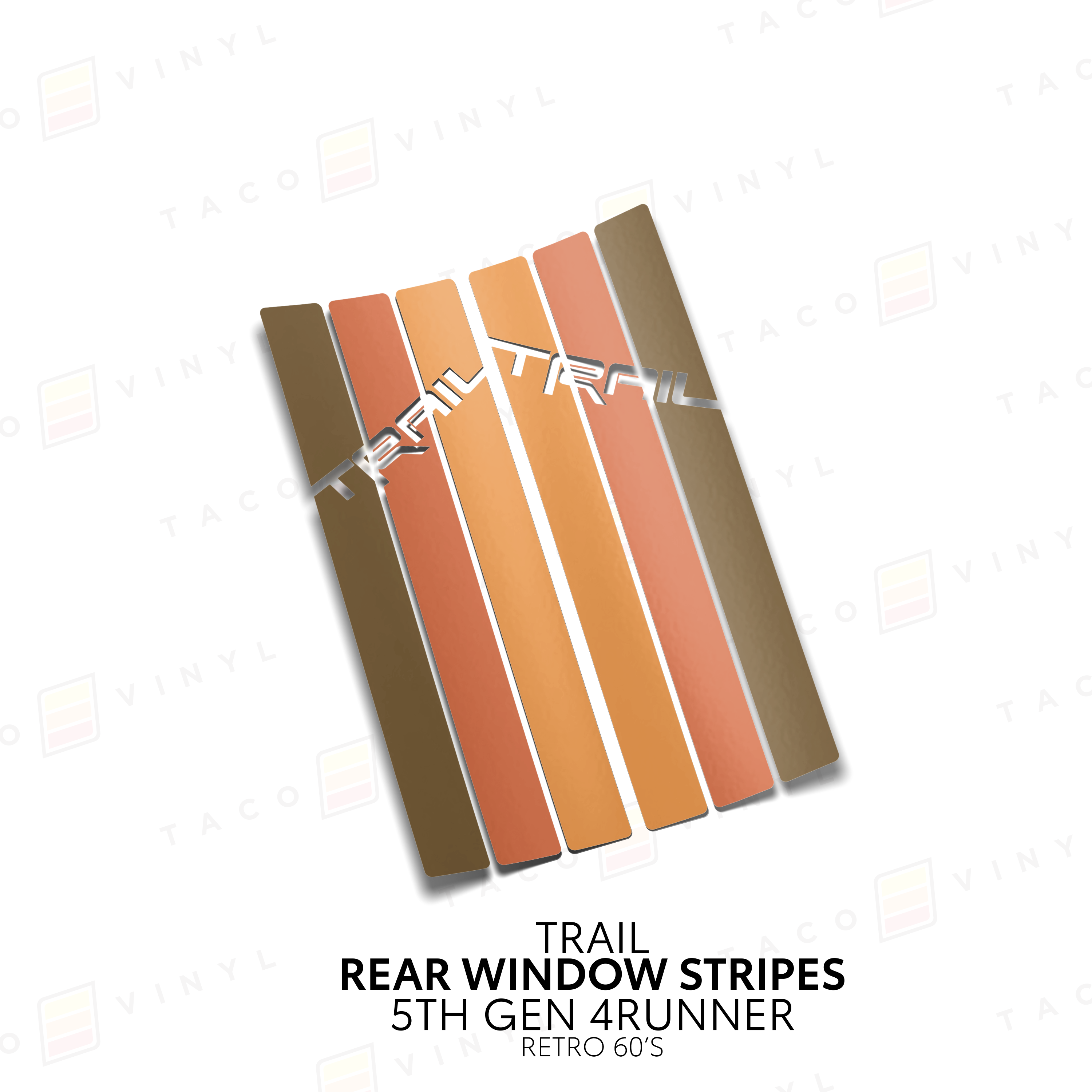 4Runner Rear Window Stripes