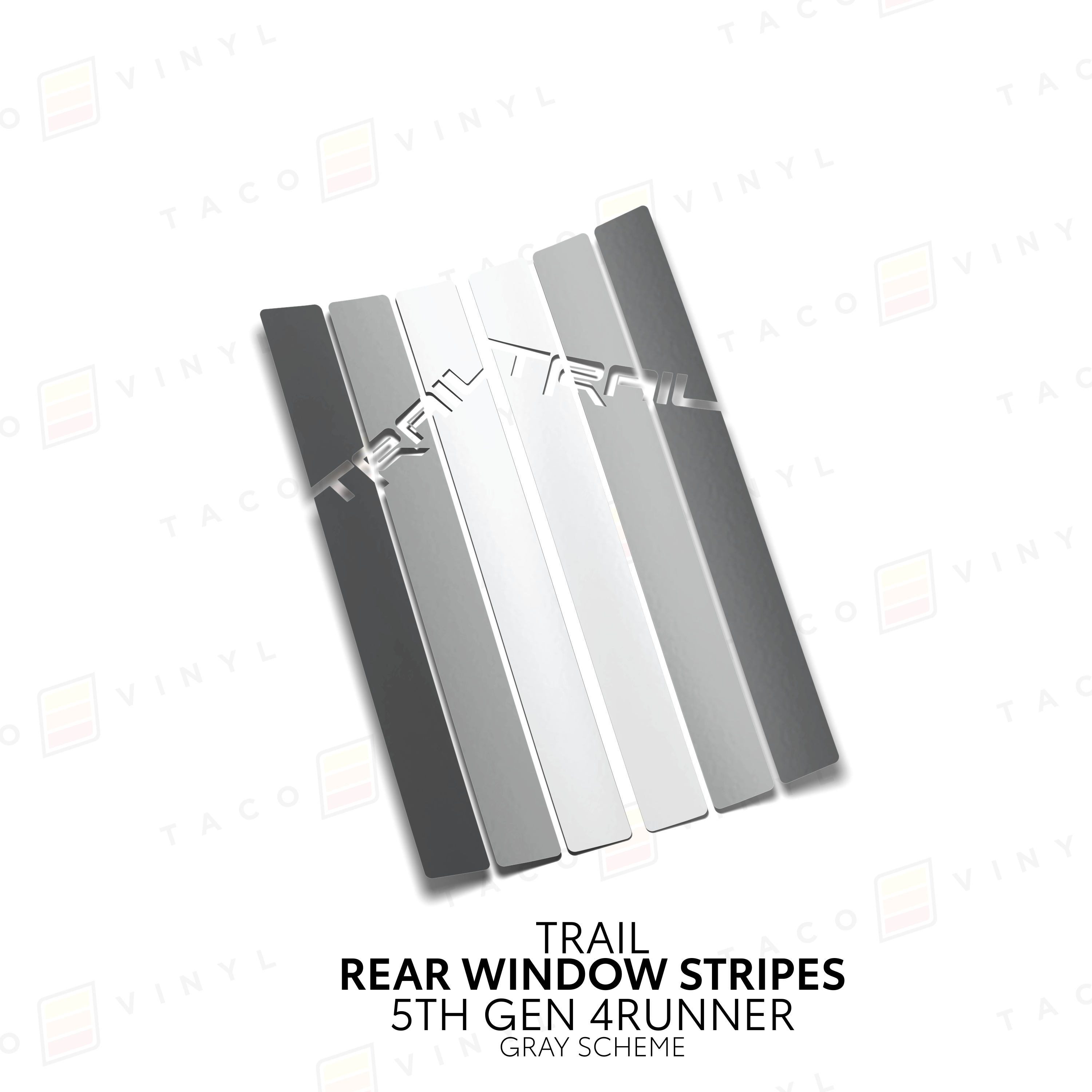 4Runner Rear Window Stripes