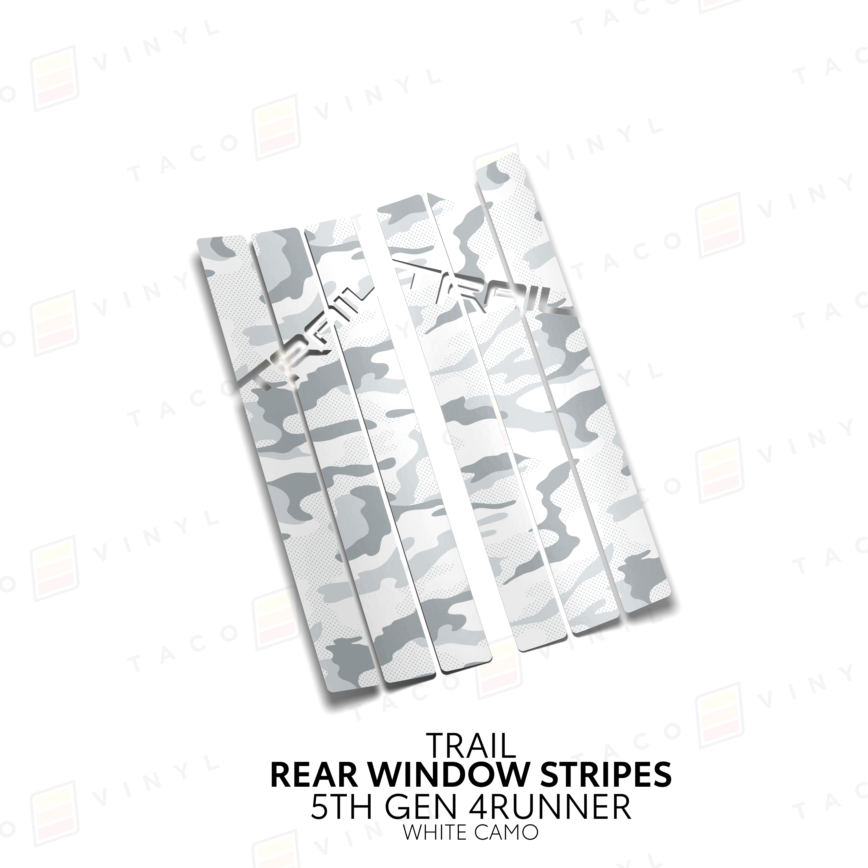 4Runner Rear Window Stripes