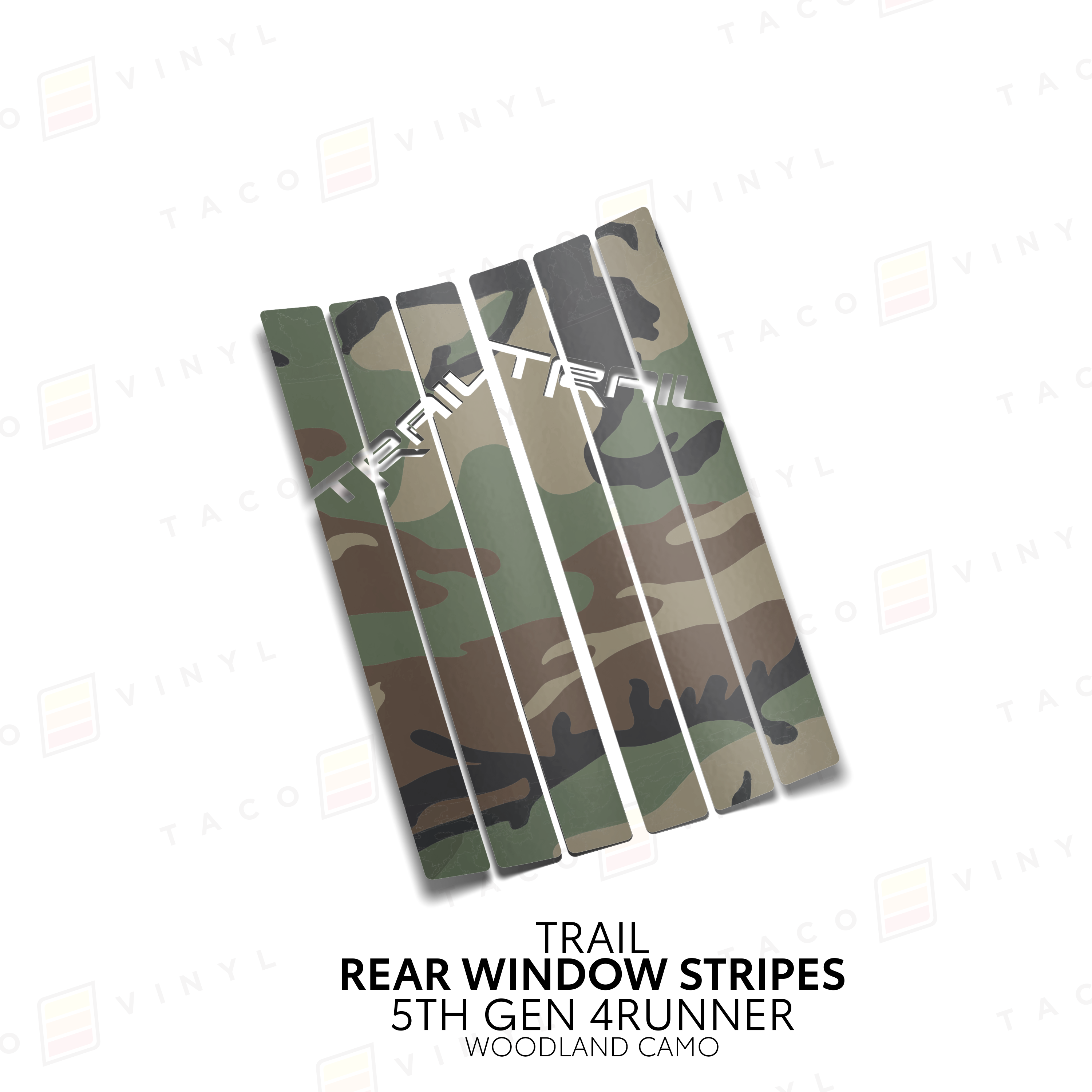 4Runner Rear Window Stripes
