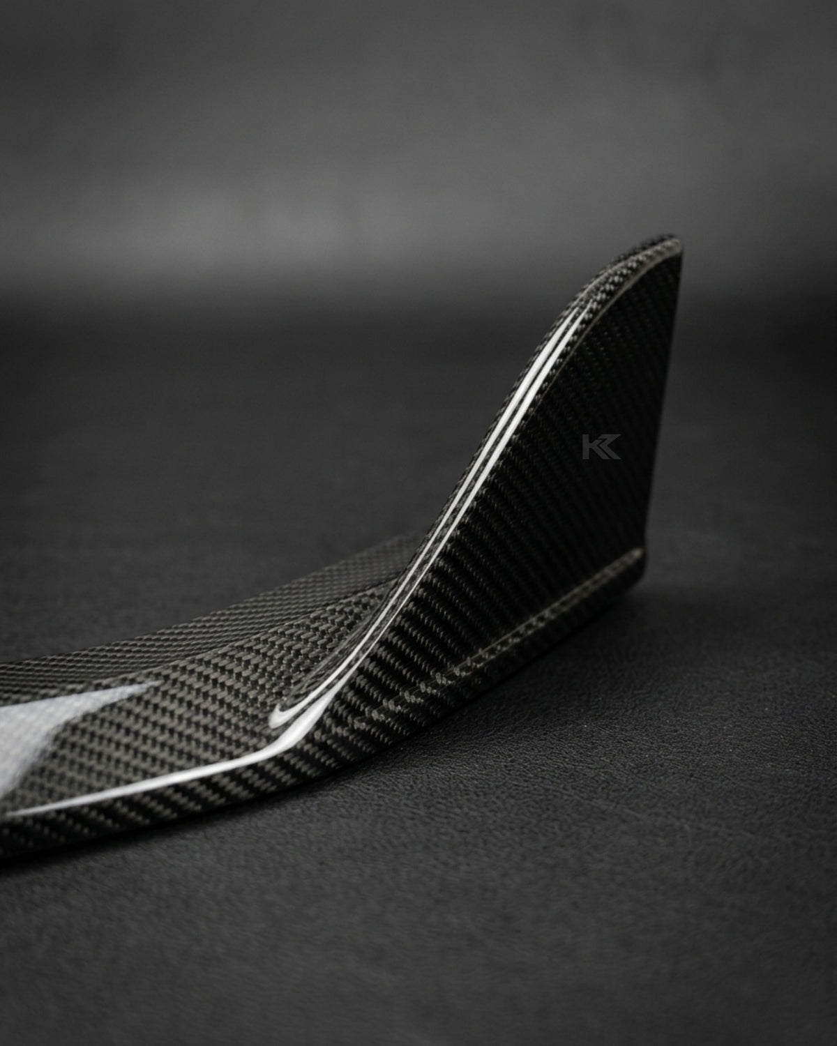 2017–2019 Audi A5 S-Line / S5 B9 Front Bumper Diffuser Lip – Carbon Fiber