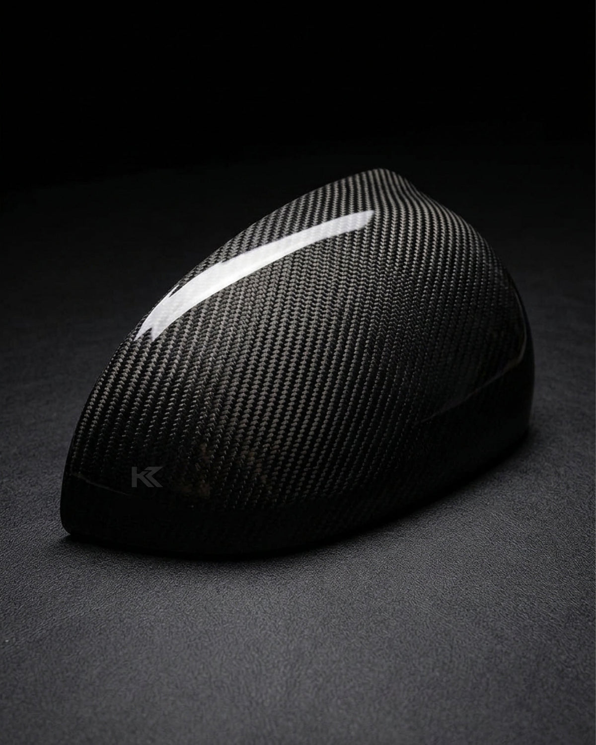 2010–2015 Audi Q5 8R / Q7 4L Side Mirror Caps – Carbon Fiber