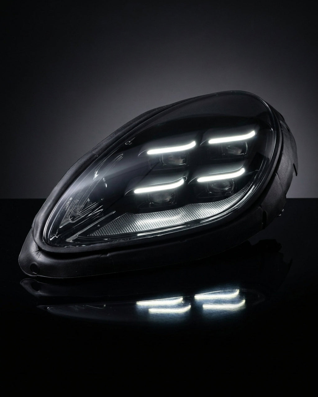 Porsche Macan 95B / 95B.1 LED Headlight Assembly with Daytime Running Lights 2014 - 2020 (Upgrade to 95B.3 Style / Replaces 96463190703)
