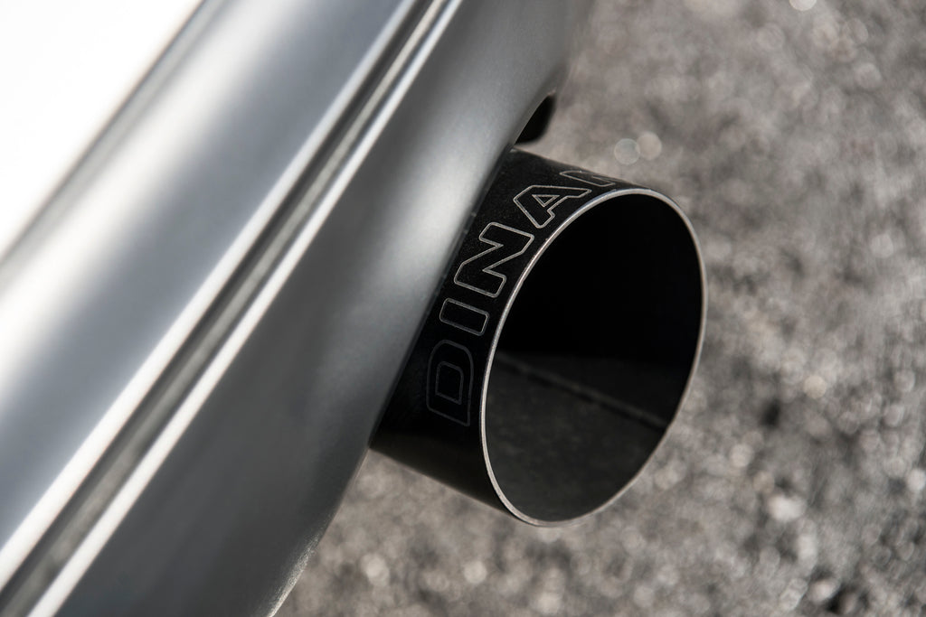 Stainless Steel - Black Tips - w/ M-Performance Rear Valance - F22