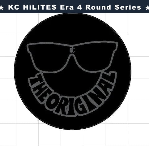 KC HiLITES Era 4 ROUND Series Light Cover Overlays - Universal