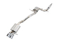 AWE Touring Edition Exhaust for MK6 Jetta 2.5L - Chrome Silver Tips