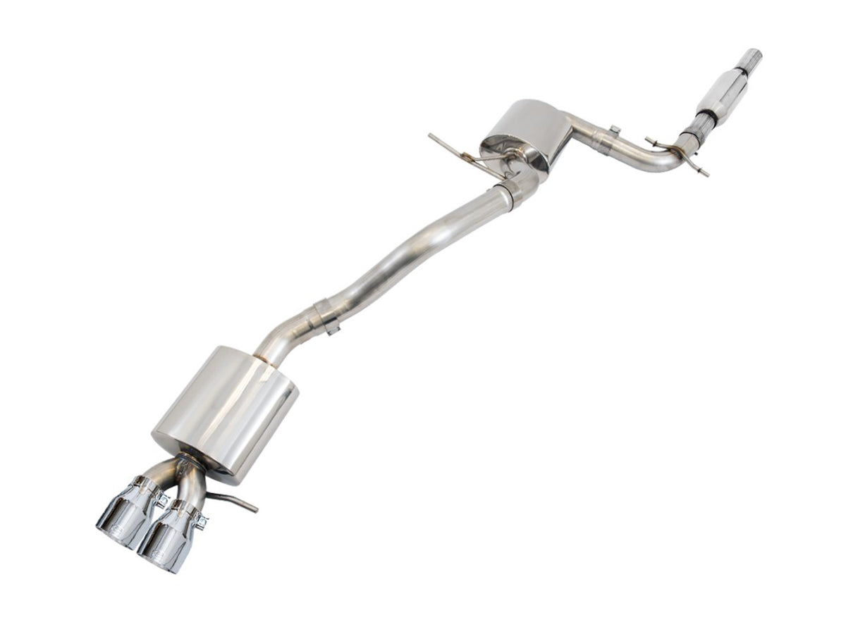 AWE Touring Edition Exhaust for MK6 Jetta 2.5L - Chrome Silver Tips