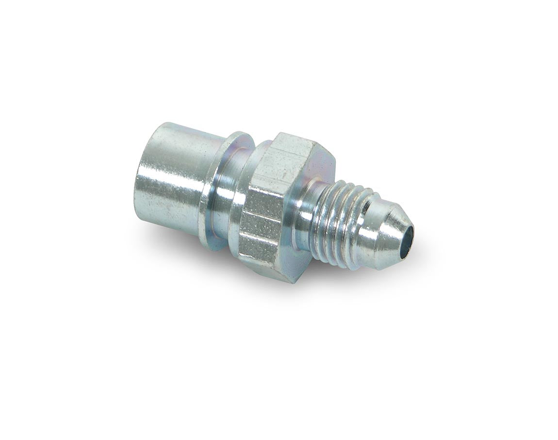 Tubing Adapter Thread Size -4 To 3/8"-24 Female Inverted Flare 1 Per Package Electroless Nickel Plated Steel