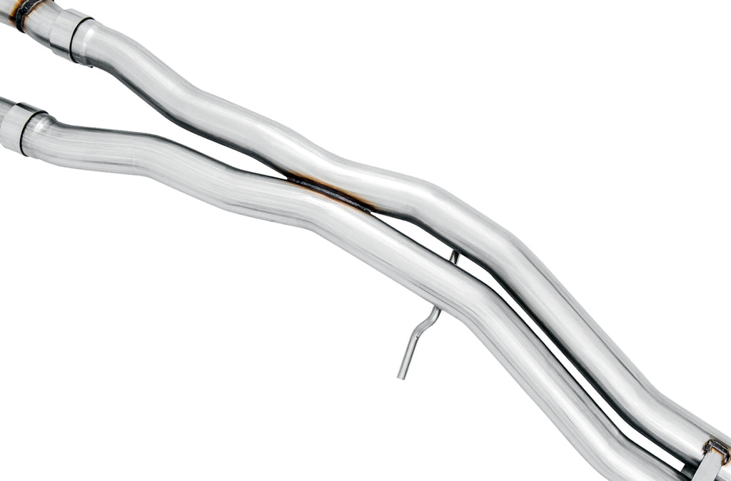 AWE Touring Edition Exhaust for Audi B9 SQ5 - Non-Resonated - Uses OE Tips