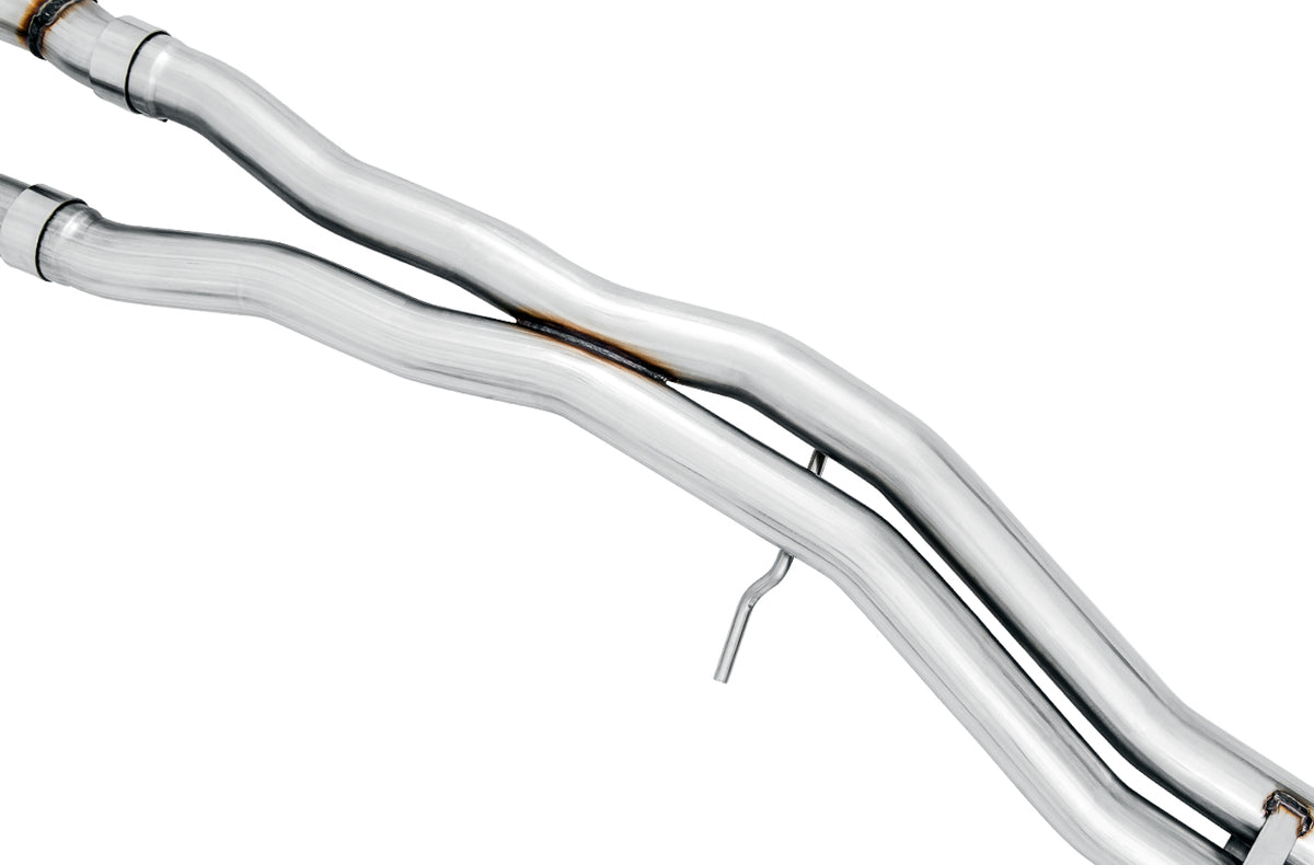 AWE Touring Edition Exhaust for Audi B9 SQ5 - Non-Resonated - Uses OE Tips