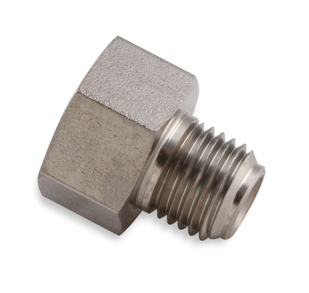 Hardline Expander - Stainless Steel - 3/8"-24 Inverted Flare Male for 3/16" Tubing to 7/16"-24 Inverted Flare Female for 1/4" Tubing.