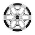 22 x 9.5 | 6x5.31" / 6x135 | 5.7" BS | 12 MM Offset; Verify all wheel fitment specs to your specific application before ordering.