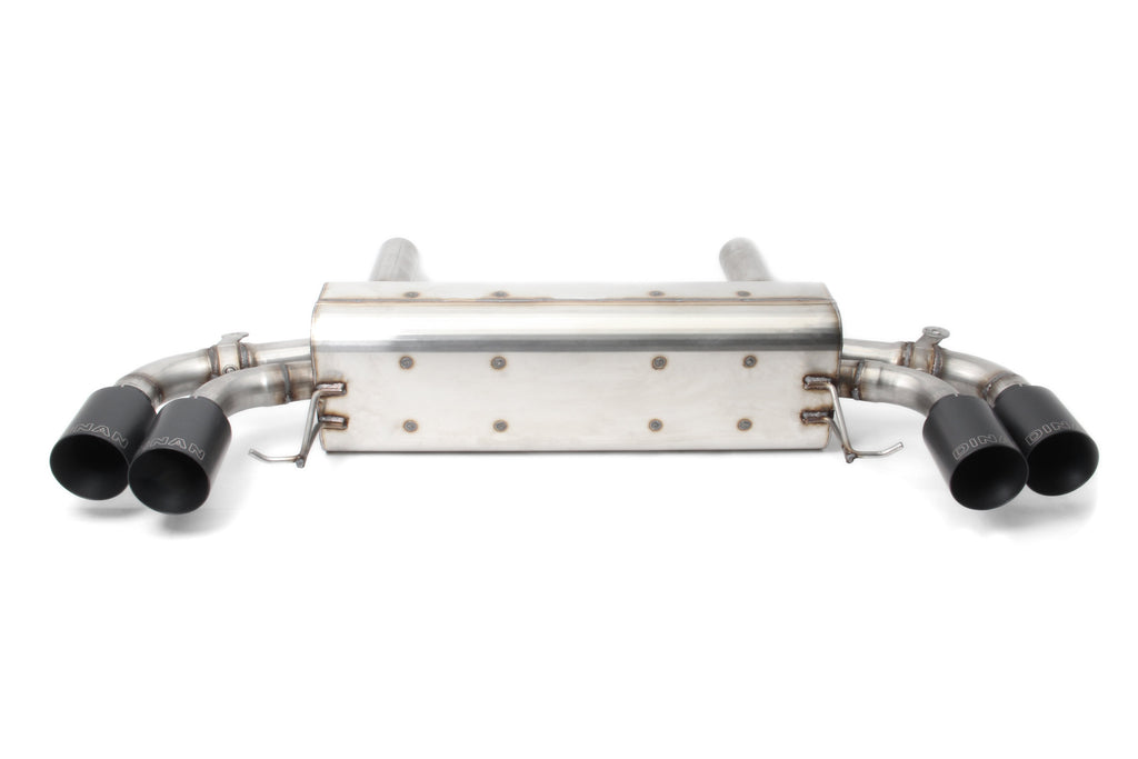 Closed Intake / Black Exhaust / X-Pipe / Springs + Bumpstops / ZF8 Pedal Pads