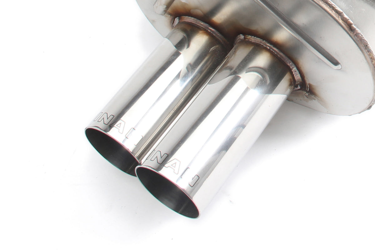 Stainless Steel - Polished Tips - E46