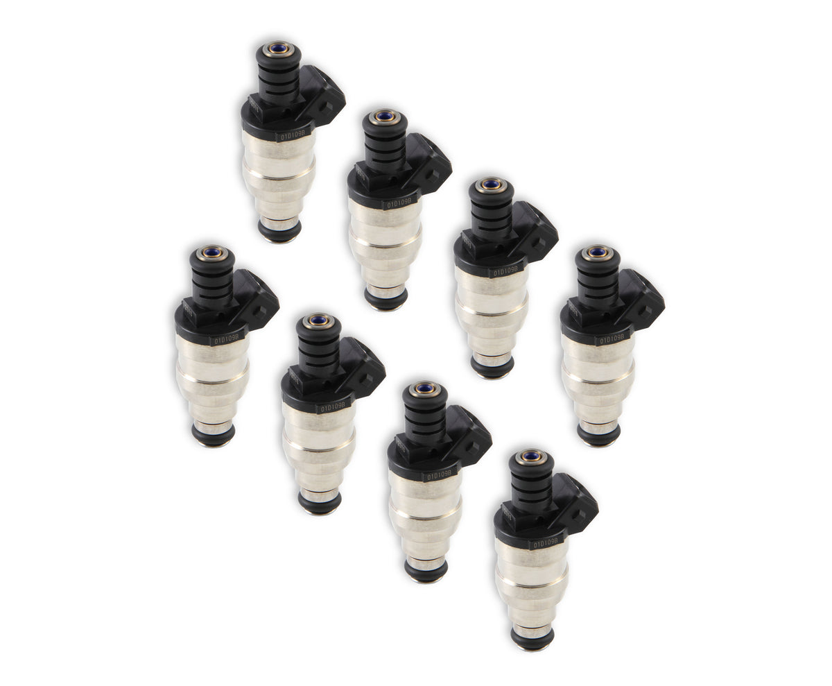 Fuel Injectors - 21 lb/hr - EV1 / Minitimer - High Impedance - Set of 8 injectors