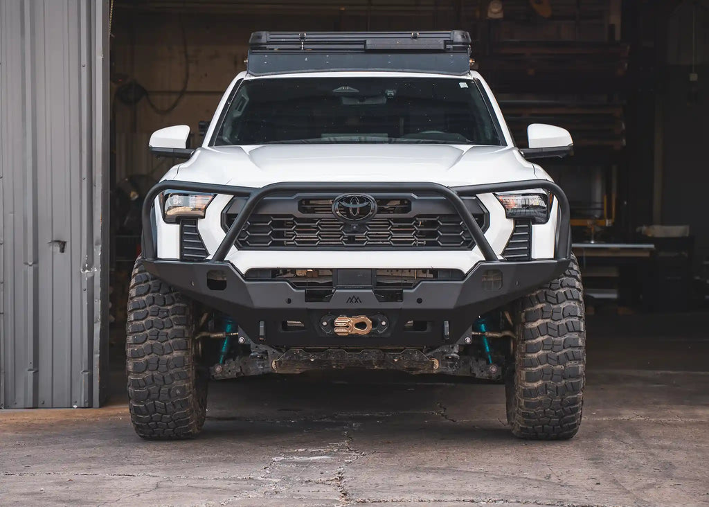 Backwoods Adventure Mods — Hi-Lite Overland Toyota Tacoma Front Bumper 4th Gen (2024-2026) [Bull Bar]