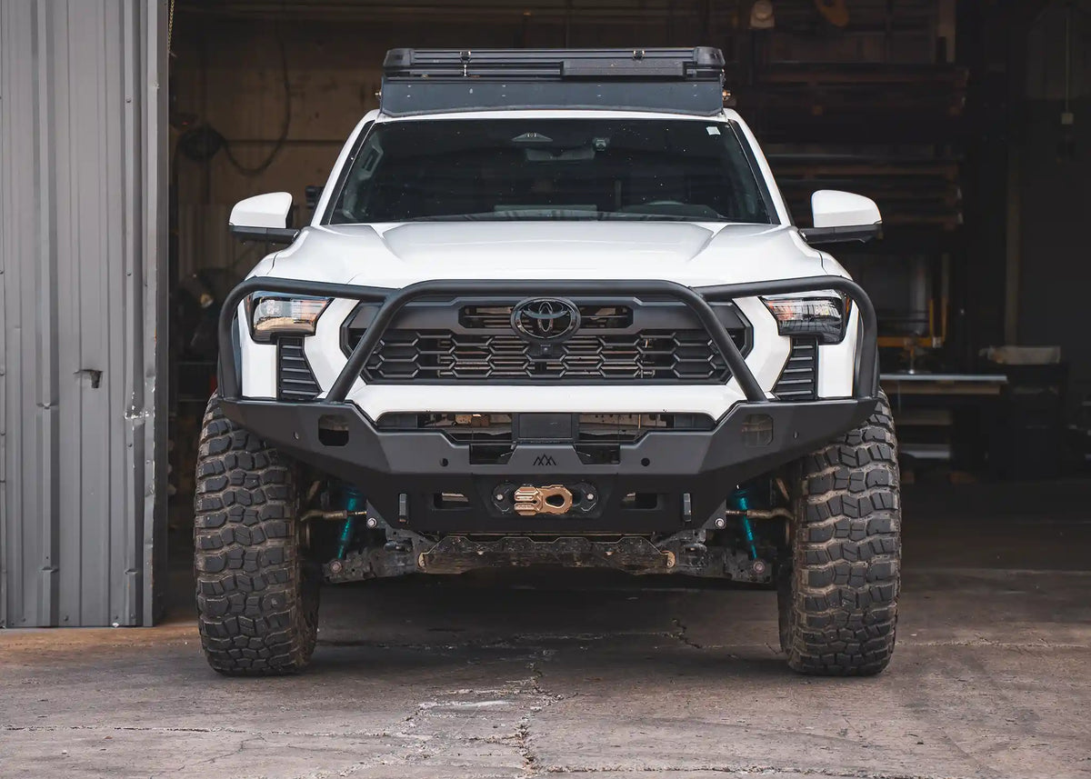 Backwoods Adventure Mods — Hi-Lite Overland Toyota Tacoma Front Bumper 4th Gen (2024-2026) [Bull Bar]