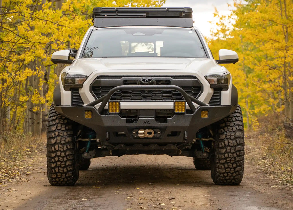 Backwoods Adventure Mods — Hi-Lite Overland Toyota Tacoma Front Bumper 4th Gen (2024-2026) [Prerunner Bull Bar]