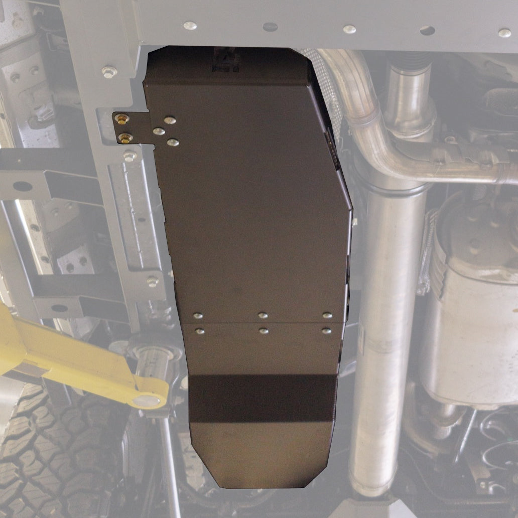Tacoma Fuel Tank Skid Plate / 4th Gen / 2024+ / Raw (manufacturer reference photo)