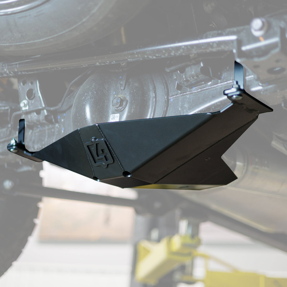 Tacoma Rear Diff Skid / 4th Gen / 2024+ / Powder Coat (manufacturer reference photo)