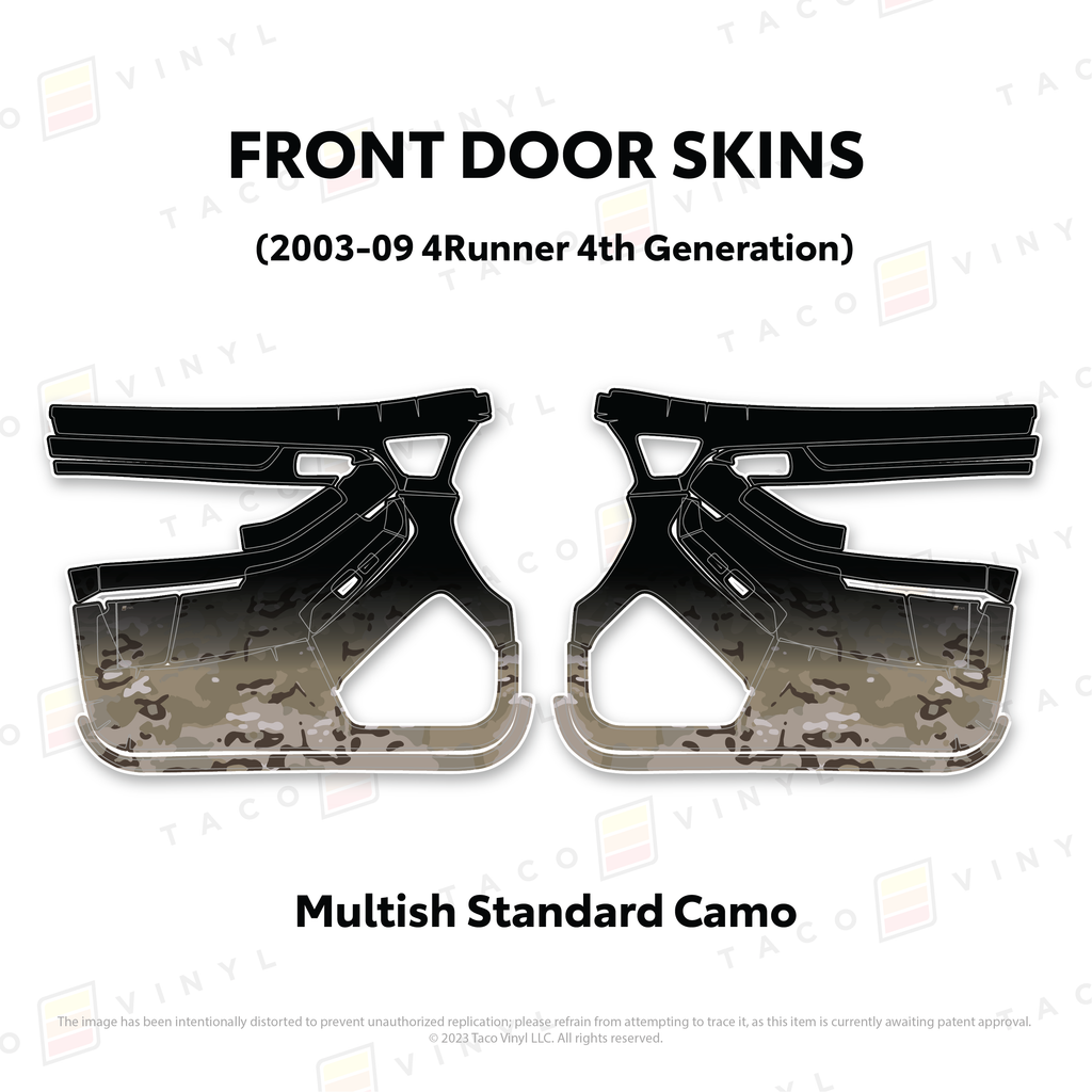 2003-2009 4Runner Door Skins