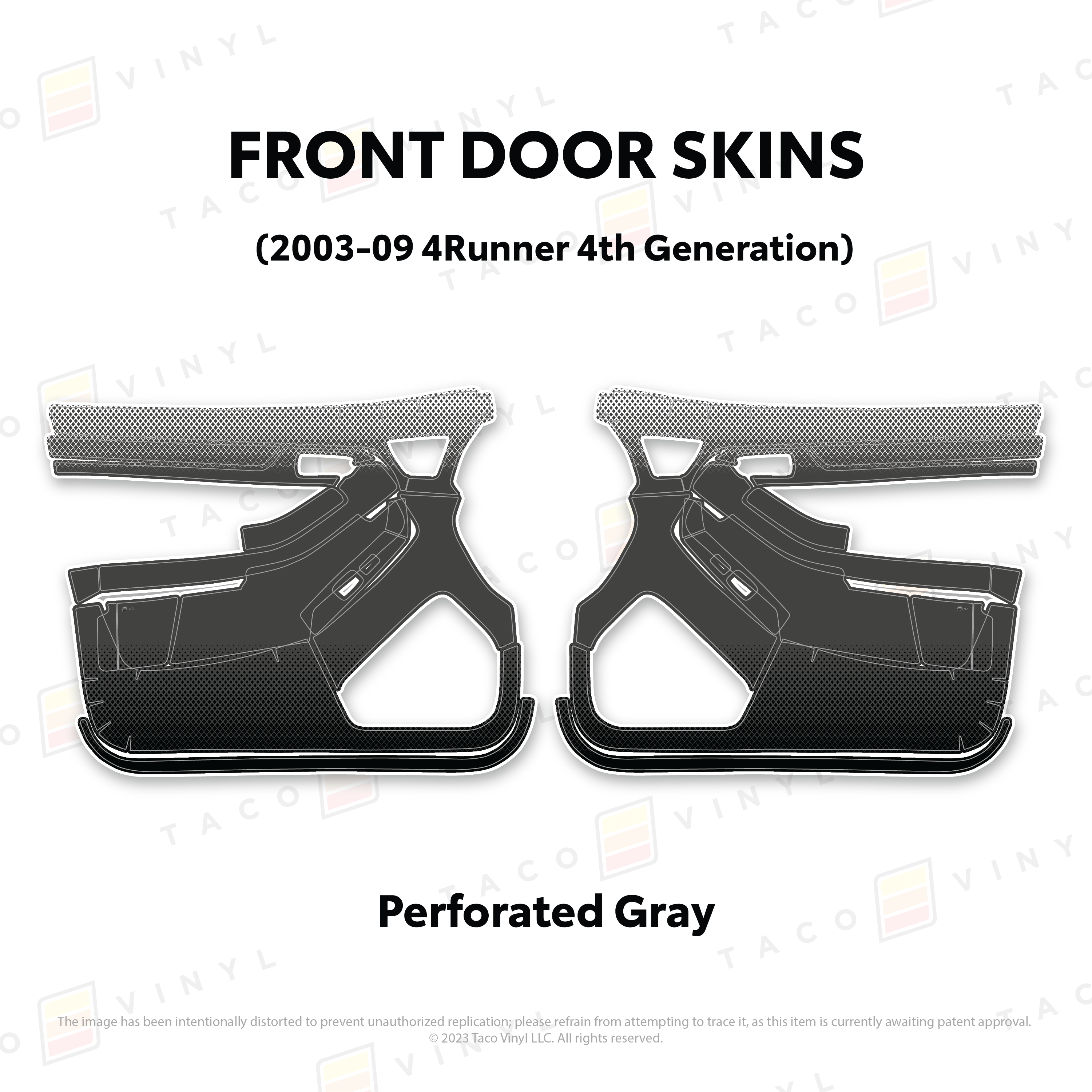 2003-2009 4Runner Door Skins