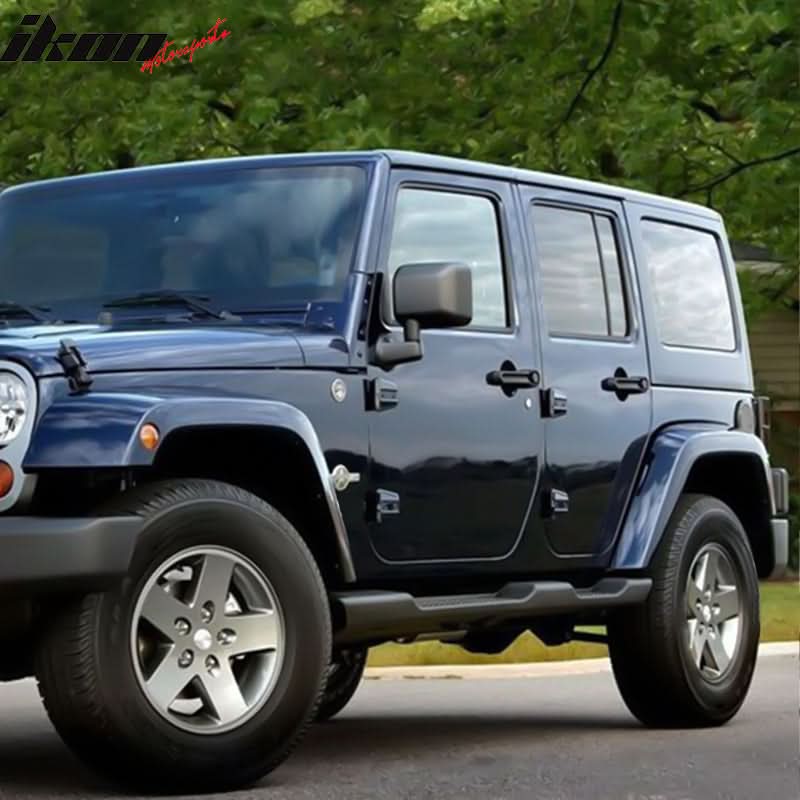 2007-2018 Jeep Wrangler 4Dr OE Style 2PCS Running Boards Side Step Bar