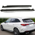 2023-2025 Benz GLC300 OE Style Black Running Board Aluminum Plastic