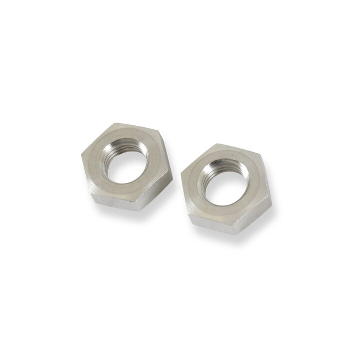 -3 AN Stainless Steel Bulkhead Nut, Package of 2.