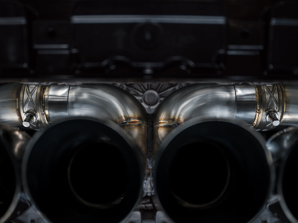 AWE SwitchPath Exhaust for C8 Corvette Z06 - 4.5" Diamond Black Tips