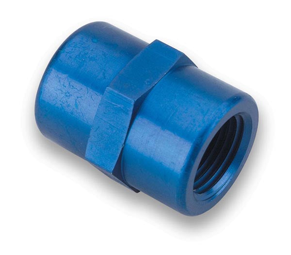 Blue Anodized Lightweight Aluminum Construction. Available for Any Plumbing Situation And Many Custom Applications.